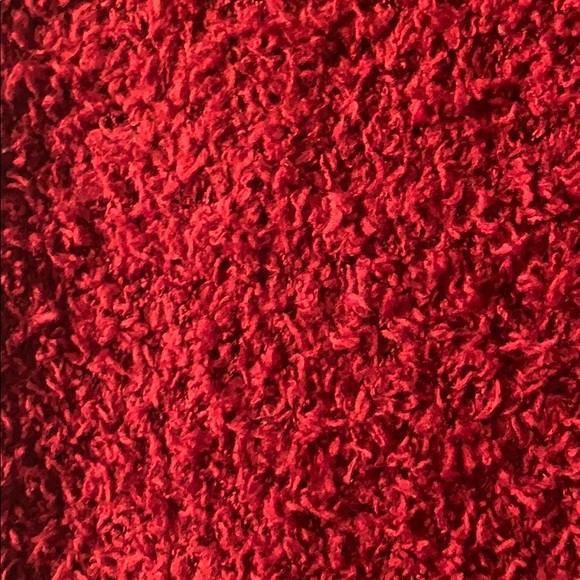 Plus size red sweater dress - Picture 4 of 4